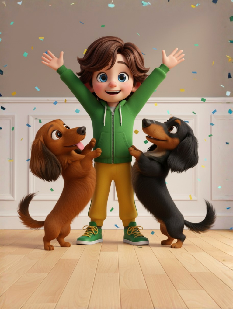 Wendell The Giant Dachshund Book Bundle.